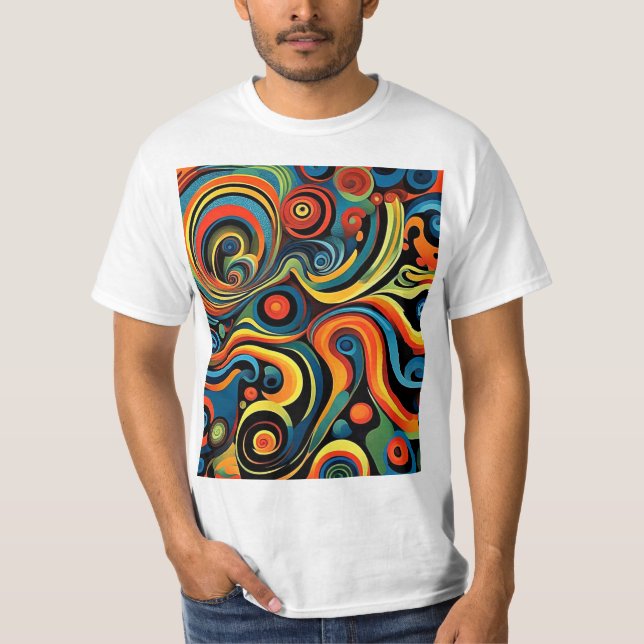 Camiseta Abstracta Psychedelica 13 (Anverso)