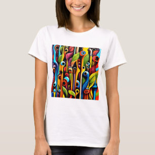 Camiseta Abstracti Foliagi 5