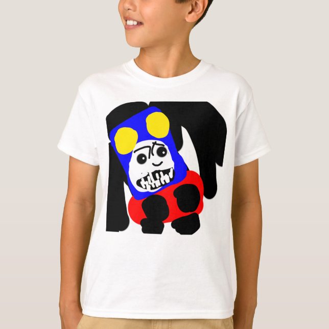 Camiseta abstracto colorido (Anverso)