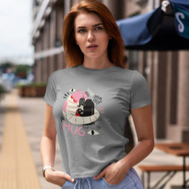 Camiseta Abstracto Creatividad Hug Motivacional