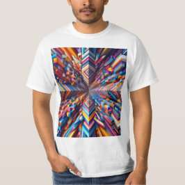 Camiseta Abstracto en 3D