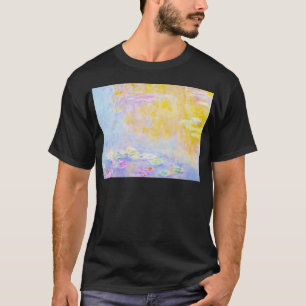 Camiseta abstracto, nenúfares de Monet 7