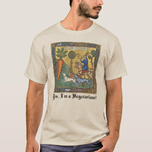 Camiseta Absurdidad Medieval: La Liebre Caza La Zanahoria