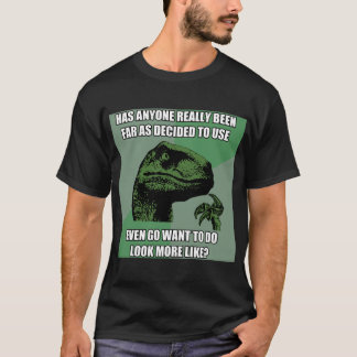 Camiseta Absurdo de Philosoraptor