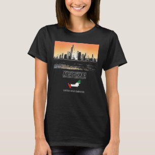 Camiseta abu dhabi emirates árabes unidos Skyline Vacacione