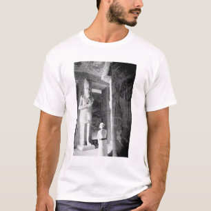 Camiseta Abu Simbel Egipto, Turista dentro del Templo (NR)