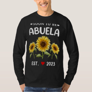 Camiseta Abuela 2023 Día de la Madre Girasol