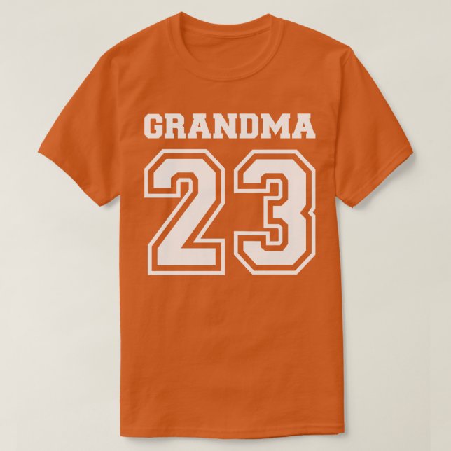 Camiseta Abuela 2023 para invitación de embarazo (Diseño del anverso)