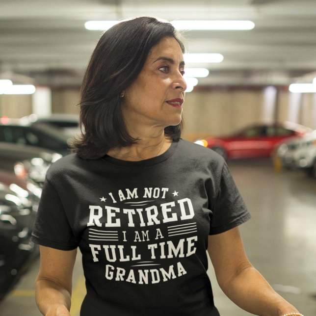 Camiseta Abuela a tiempo completo (Subido por el creador)