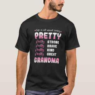 Camiseta Abuela Abuela Bonito fuerte