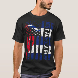 Camiseta Abuela abuela cubana Cuba Estados Unidos D de madr