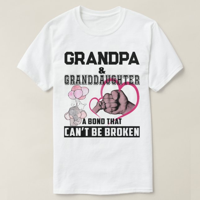 Camiseta Abuela Abuela Un bono que no se puede romper (Diseño del anverso)