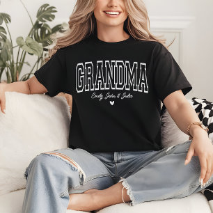 Camiseta Abuela Abuela Universitaria Personalizada Reve