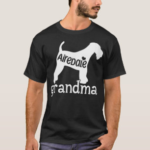 Camiseta Abuela Airedale Regalos Cute Airedale Terrie