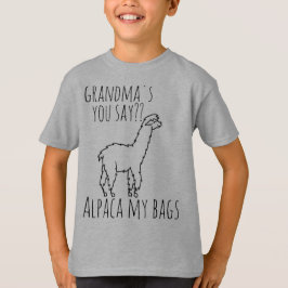 Camiseta abuela Alpaca mis maletas