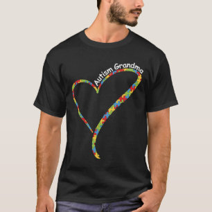 Camiseta Abuela Autismo Conciencia de Autismo Pieza de Romp