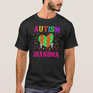 Camiseta Abuela Autismo Nana Mimi Abuela Aceptación Autista
