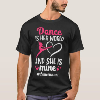 Camiseta Abuela Bailarina De Una Bailarina Abuela Orgullosa