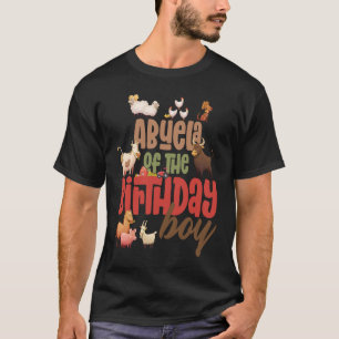 Camiseta Abuela Barn Animales Granja País Equipo De Cumplea
