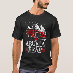 Camiseta Abuela Bear Pajama Red Buffalo Xmas Funny Family C