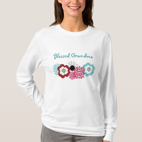 Camiseta Abuela bendecida - personalice el texto