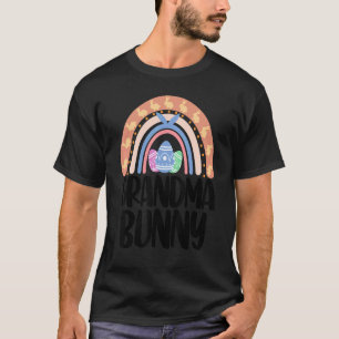 Camiseta Abuela Bunny Easter Rainbow Love Funny Women East