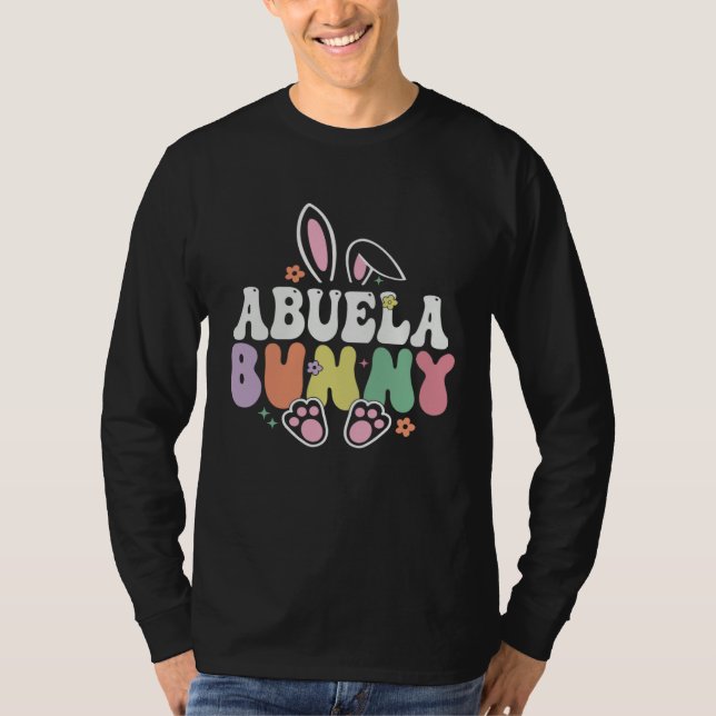 Camiseta Abuela Bunny Women Easter Day Rabbit Grandma Famil (Anverso)