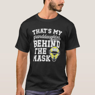Camiseta Abuela Capturadora de Softbol Orgullosa Capturador