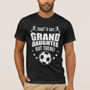 Camiseta Abuela Chica de fútbol orgullosa abuelos