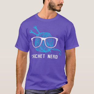 Camiseta Abuela Crochet NERD , Gracioso de punto crochet