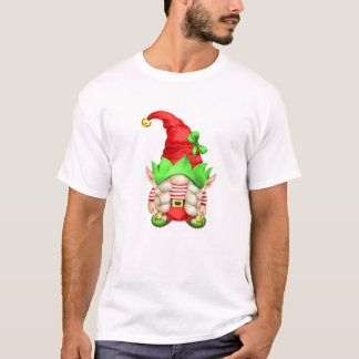 Camiseta Abuela Cuta Navidad Gnomie Con Navidades Cuidados 