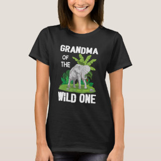 Camiseta Abuela Cute Elephant