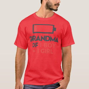 Camiseta Abuela de 1 niño 1 mujer Chica Regalos Abuela