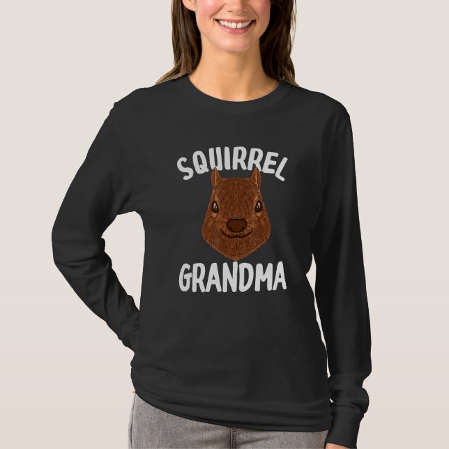 Camiseta Abuela de ardilla para mujeres Guay Squirrel (Anverso)