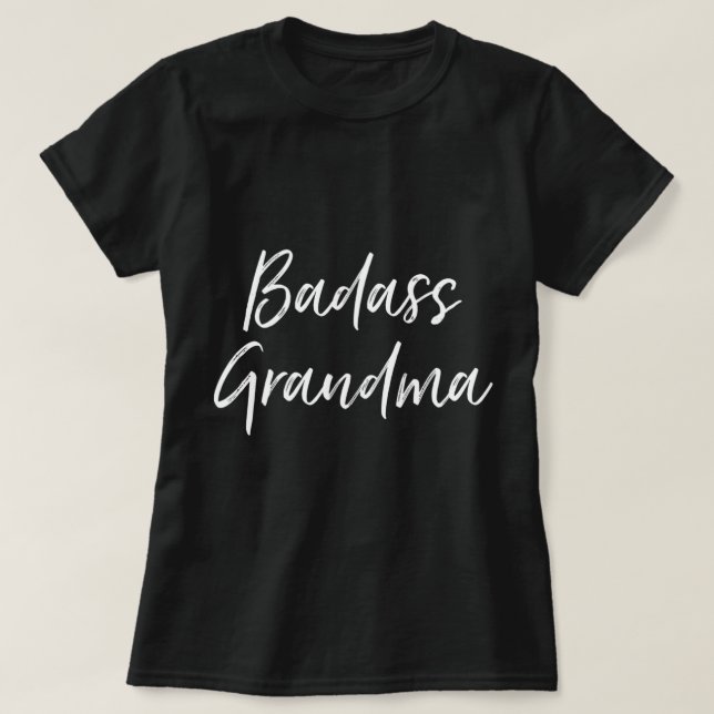 Camiseta Abuela de Badass: Graciosa Abuela Regalos Para Nan (Diseño del anverso)