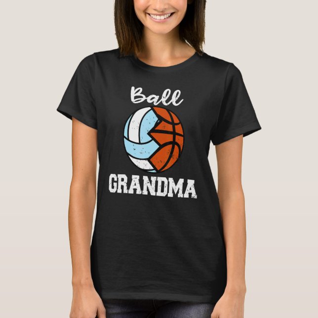 Camiseta Abuela de Ball Abuela Voleibol (Anverso)