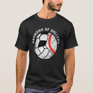 Camiseta Abuela De Ballers De Voleibol De Béisbol Gr