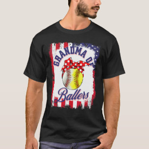 Camiseta Abuela De Ballers Gran Softball De Béisbol Para Gr