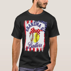Camiseta Abuela De Ballers Gran Softbol De Béisbol Para Gra