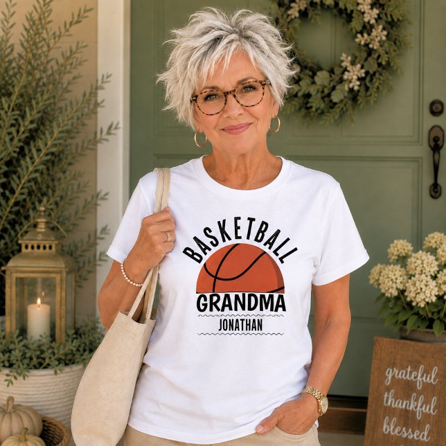 Camiseta Abuela de Baloncesto Personalizada (Subido por el creador)