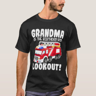 Camiseta Abuela De Camión De Fuego De La Fama De Búsqueda D