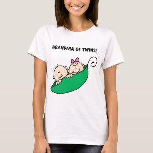 Camiseta Abuela de camisas gemelas y regalos