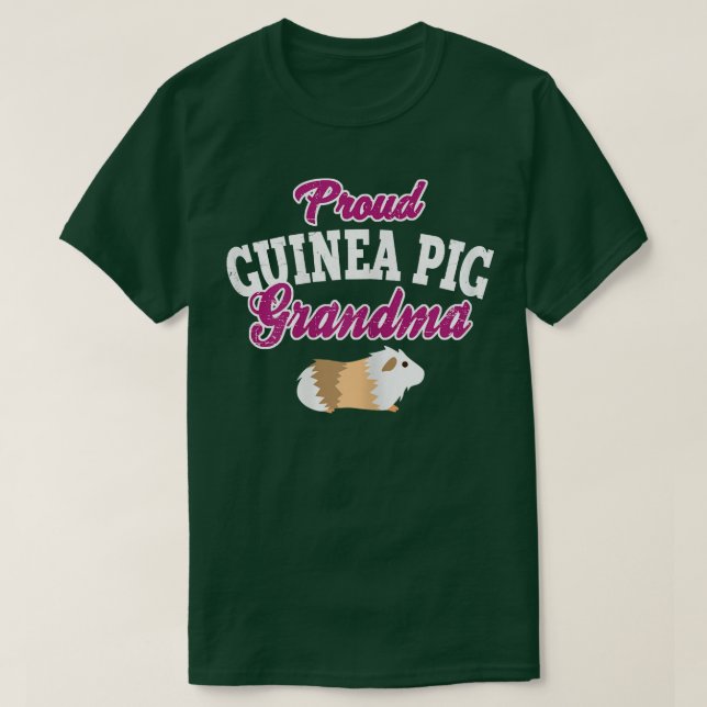 Camiseta Abuela de cerdo guineana (Diseño del anverso)