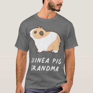 Camiseta Abuela de cerdo guineana Mascota roedor Kawaii Aes