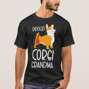 Camiseta Abuela de Corgi orgullosa pembroke