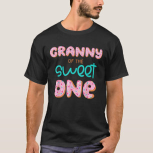 Camiseta Abuela de dulce primer cumpleaños