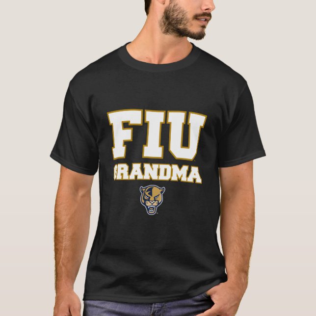 Camiseta Abuela de Florida International Fiu Panthers (Anverso)