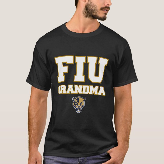 Camiseta Abuela de Florida International Fiu Panthers (Anverso)