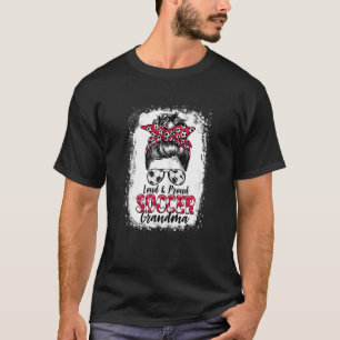 Camiseta Abuela De Fútbol Ruidosa Y Orgullosa Bun Leo