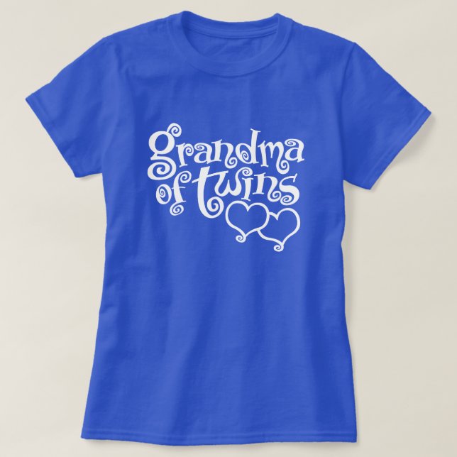 Camiseta Abuela de gemelos (Diseño del anverso)